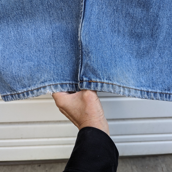 Levi's Men's Blue Straight Jeans - Picture 3 of 6